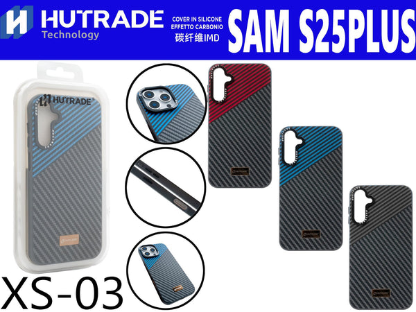 XS-03 COVER COLORATA IN CARBONIO SAM S25 PLUS