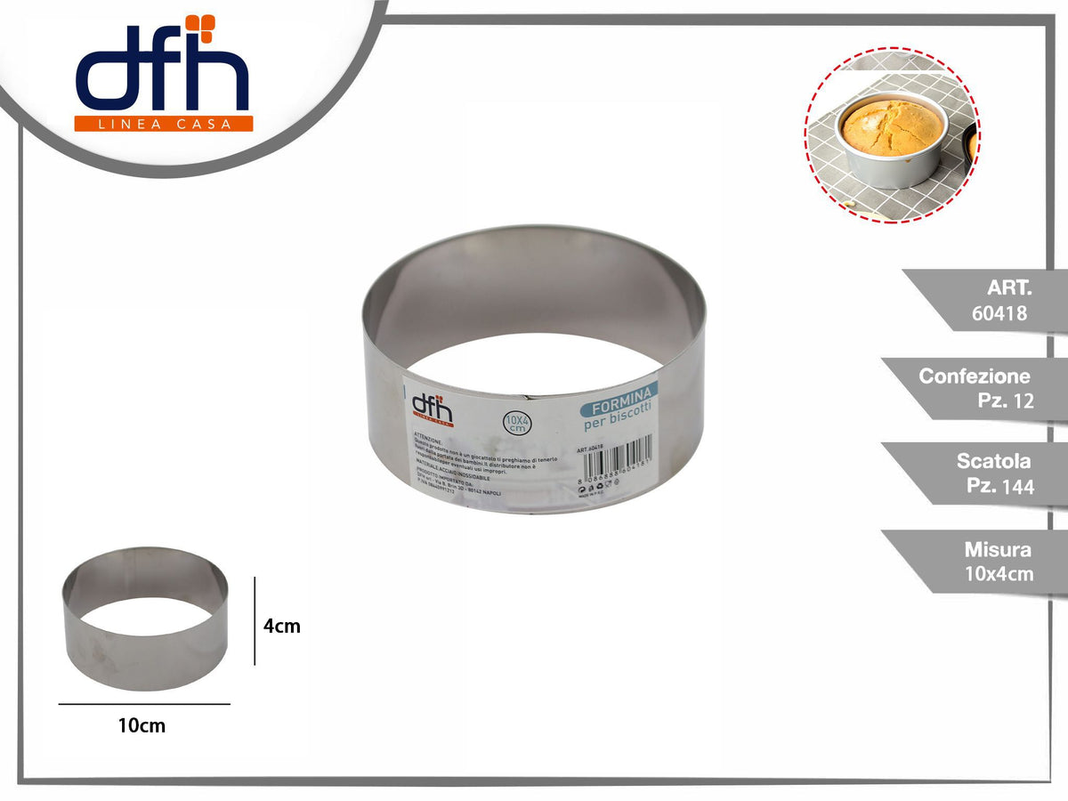 FORMINA PER BISCOTTI 10 4 cm