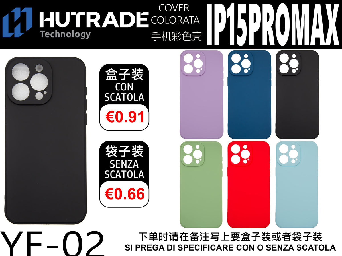COVER COLORATA IP15 PROMAX/ULTRA