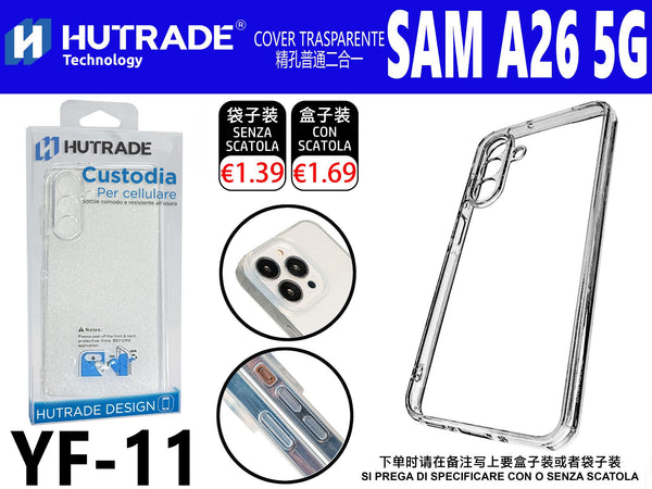 COVER TRASPARENTE TPU SAM A26 – YF11 666023
