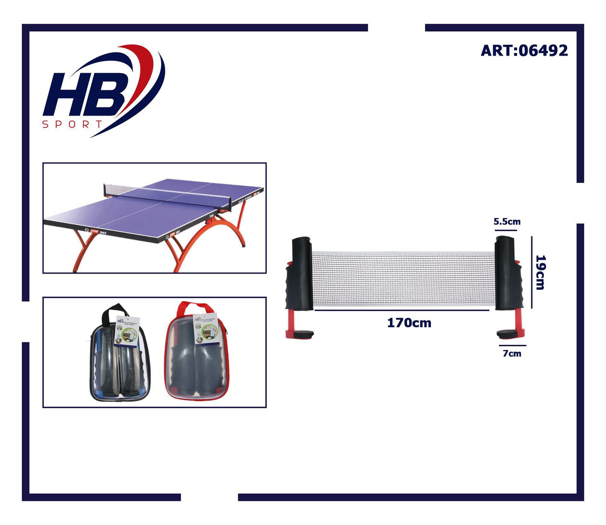 Rete universale ping pong