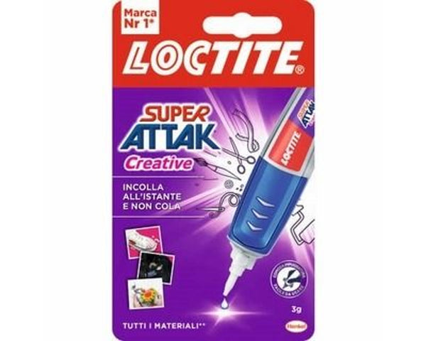Adesivo Loctite super attak creative 3g