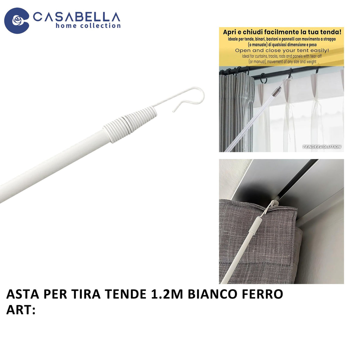 Bastone per tenda · art. ASTA-B
