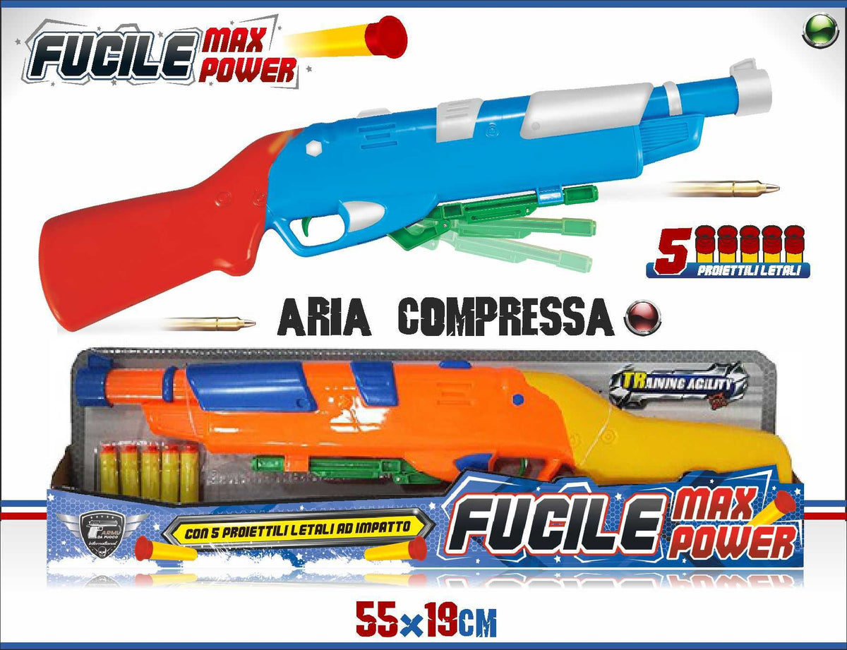 Fucile giocattolo Max Power INT96623