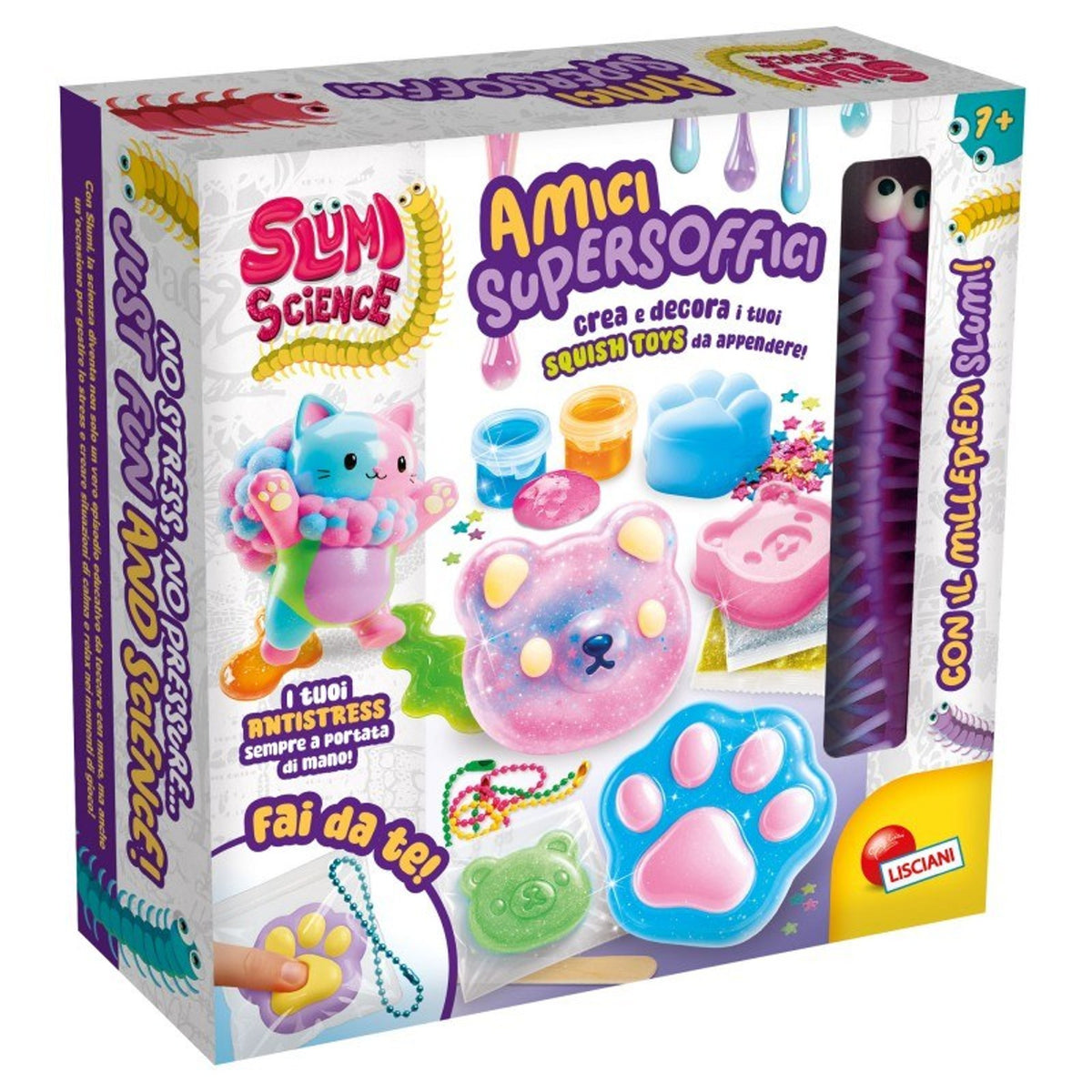 Slum Science Amici Supersoffici, kit creativo 117963