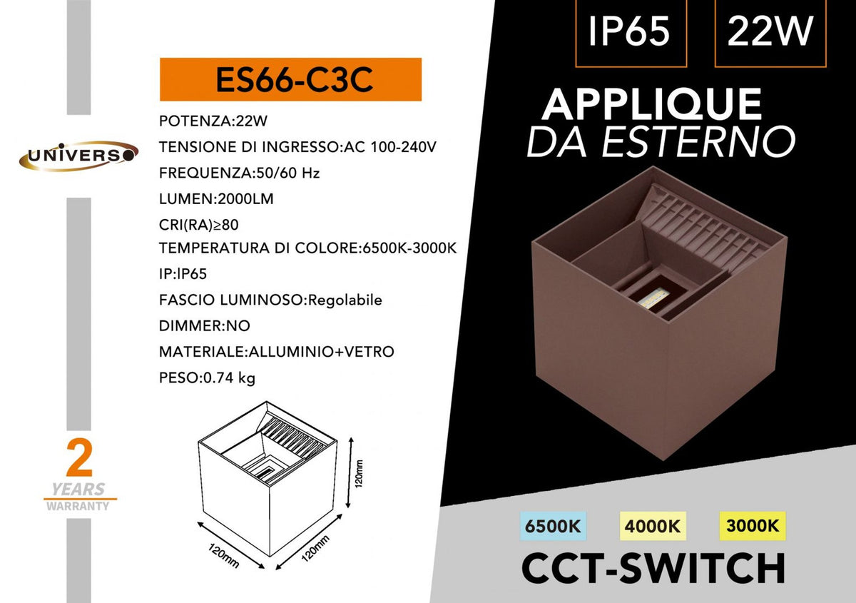 Applique da esterno – ES66-C3C