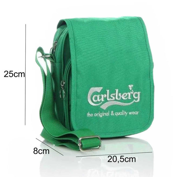 Borsa a tracolla Carlsberg 20,5 x 25 x 8 cm