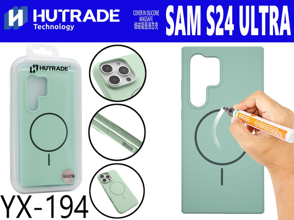 YX-194 COVER COLORATA MAGSAFE S24 ULTRA VERDE