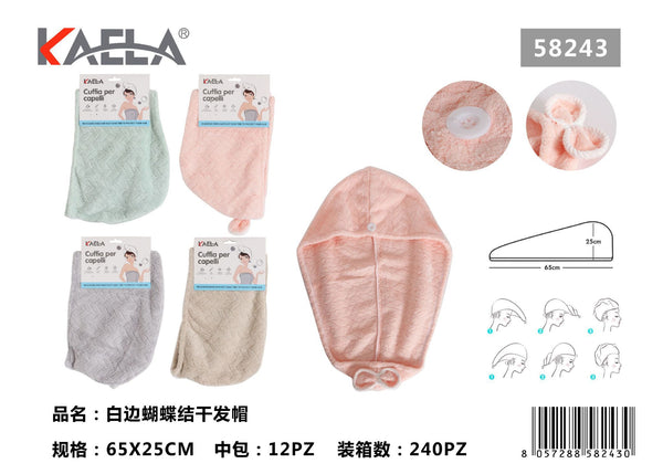 Cuffie asciugacapelli – art. 58243