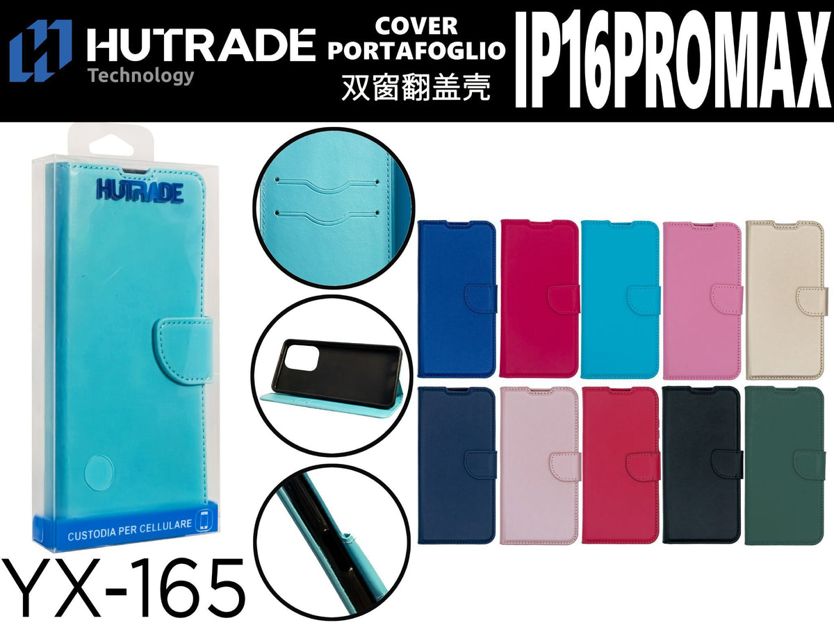 COVER A LIBRO PORTADOCUMENTI CON LACCIO IP16 PRO MAX – YX165 005057