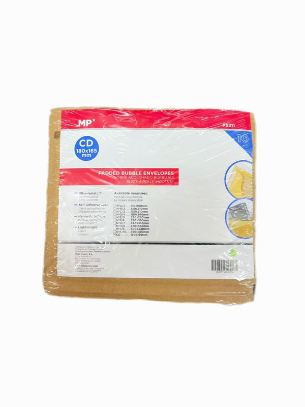 Buste imbottite per CD 180 × 165 mm