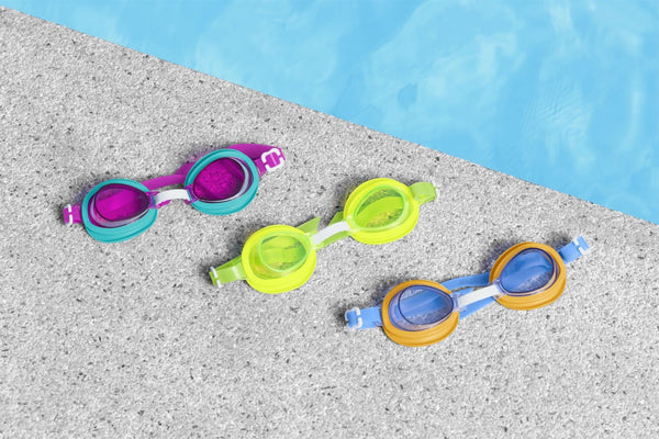 Set occhialini lightning swimmer, 3-6 anni