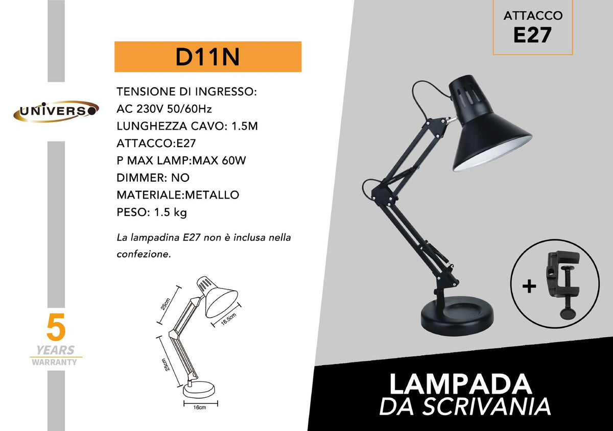 Lampada da tavolo – D11N