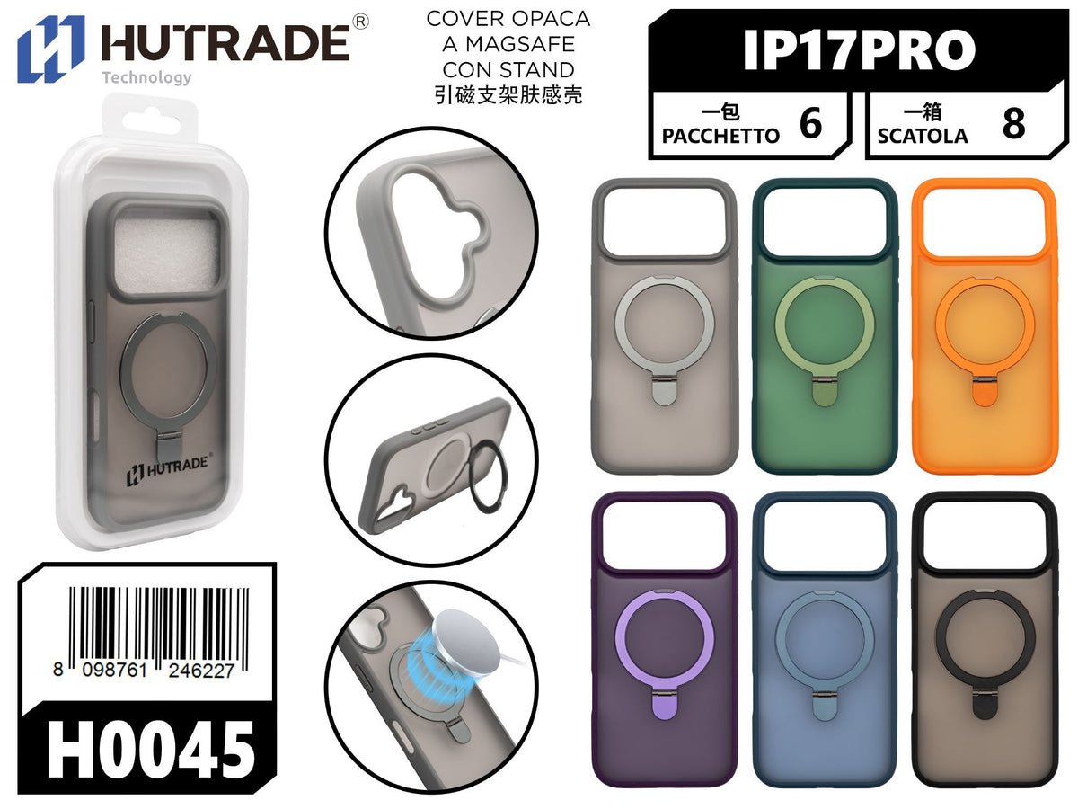COVER OPACA A MAGSAFE CON STAND IP17 PRO – H0045 199234