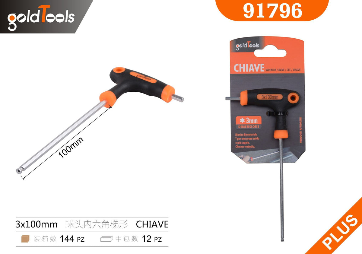 Chiavi 3×100 MM – art. 91796