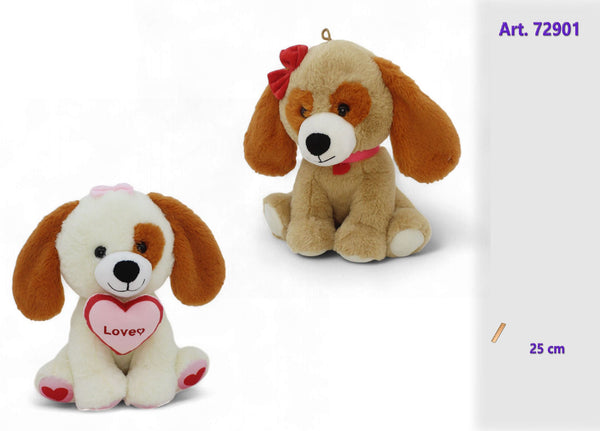 Cane peluche mod. e colori assortiti