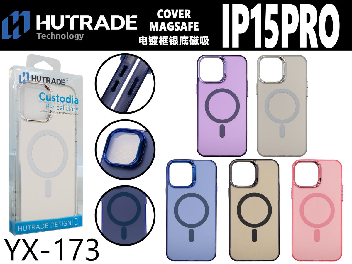 COVER COLORAZIONE IMD CON MAGSAFE IP15PRO – YX173 145010