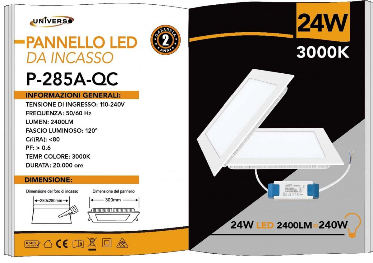 LED Panel Universo – P285A-QC