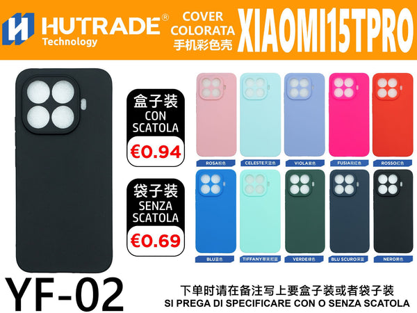 COVER COLORATA TPU MI 15T PRO – YF02 006976