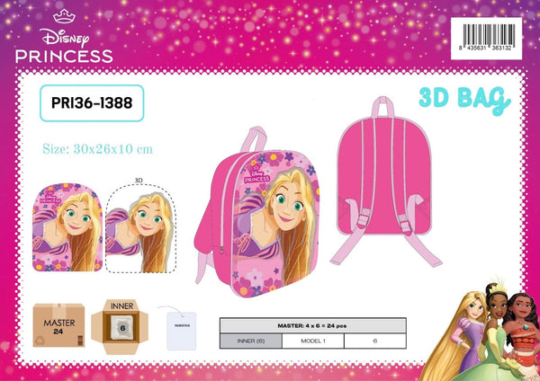 Disney Princess, zainetto 3D PRI361388