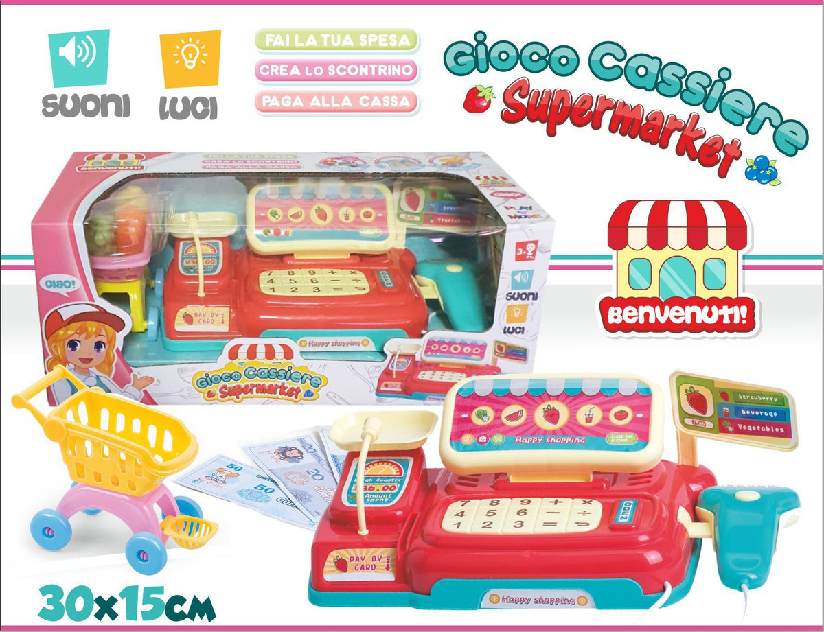 Piccolo Cassiere con luci e suoni INT00307