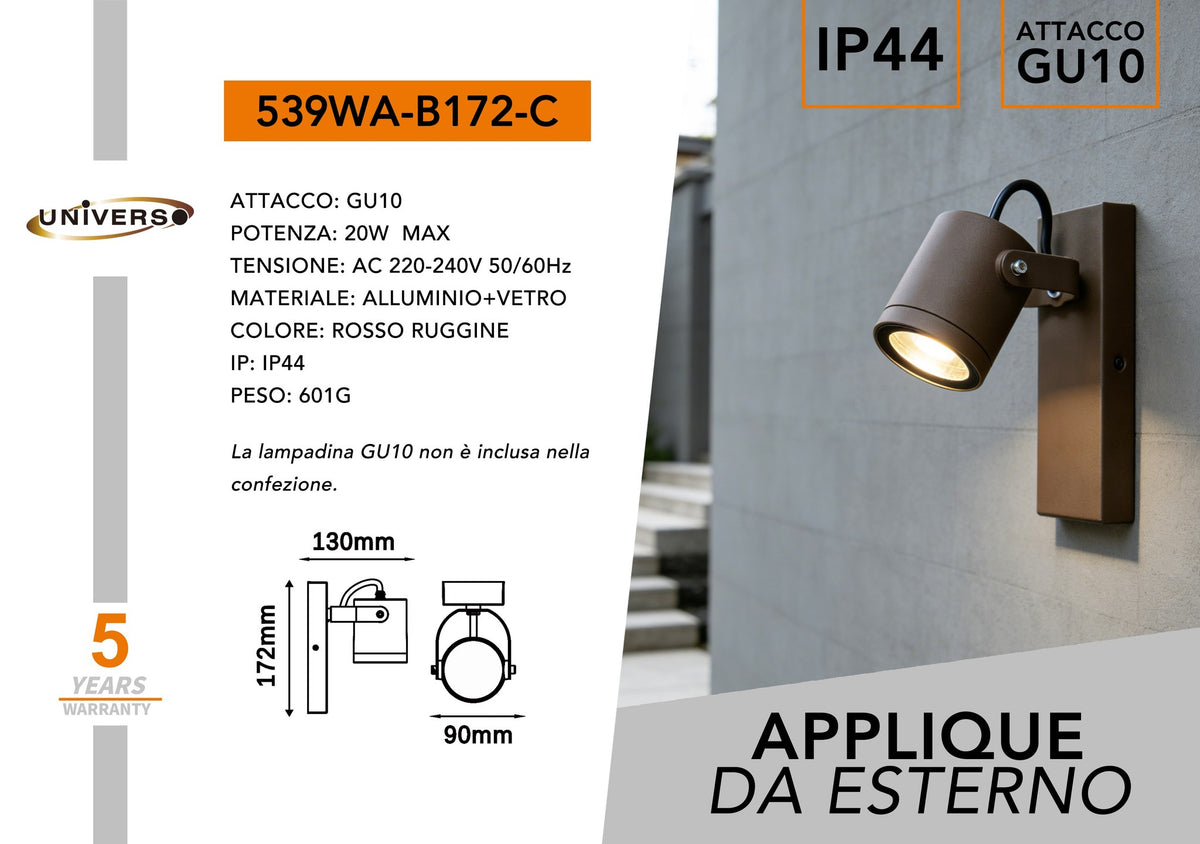 Applique da esterno – 539WA-B172-C