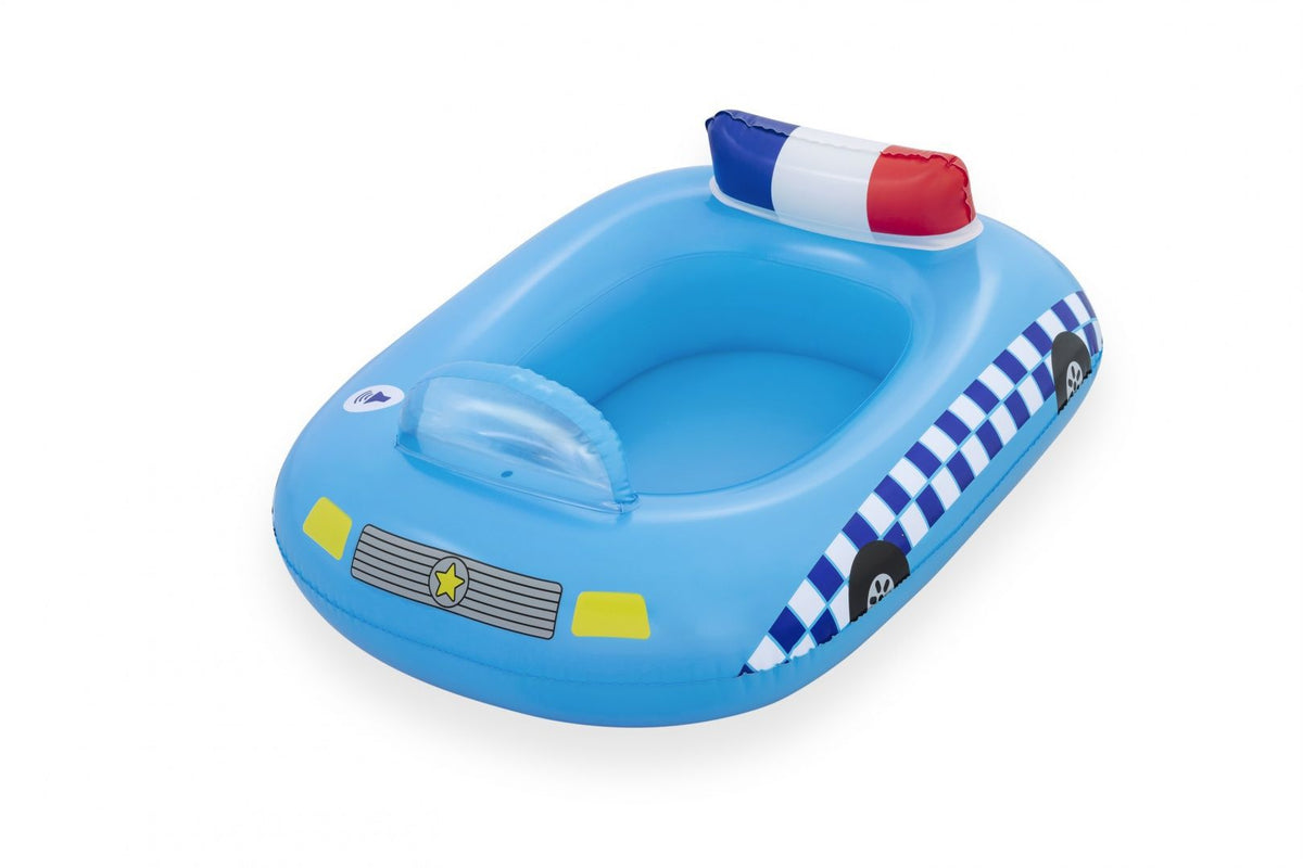 Barchetta auto della polizia con aaltoparlante 97 cm x 74