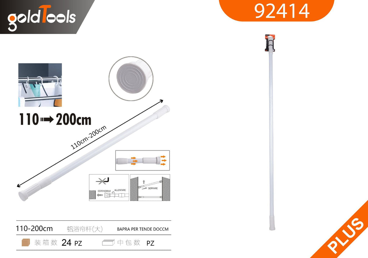 Bastoni per tende doccia 200CM – art. 92414