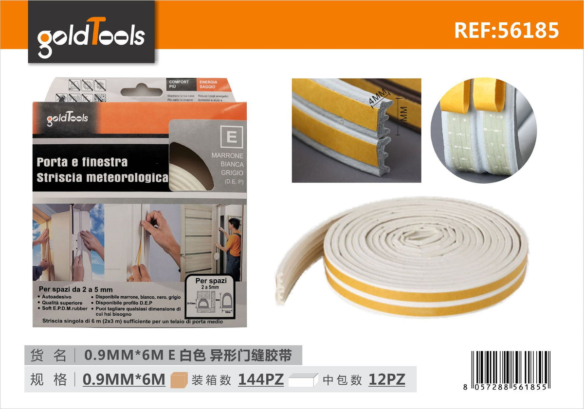 Guarnizioni e paraspifferi 0.9MM – art. 56185