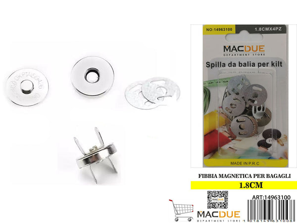 Fibbia Magnetica per Bagagli