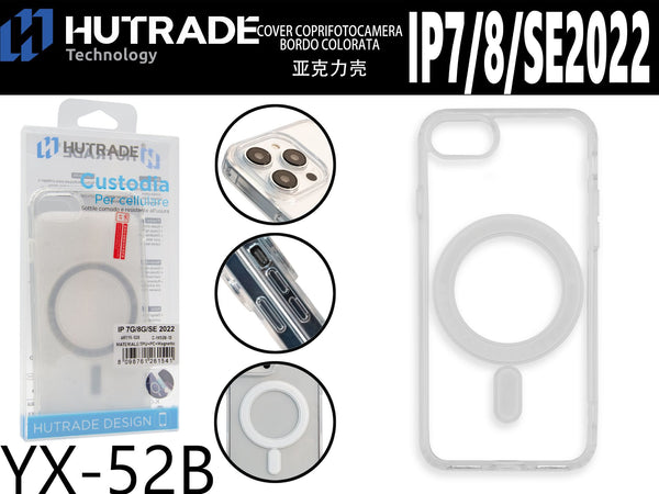 YX-52B COVER TRASPARENTE MAGSAFE IP7G/8G/SE 2020