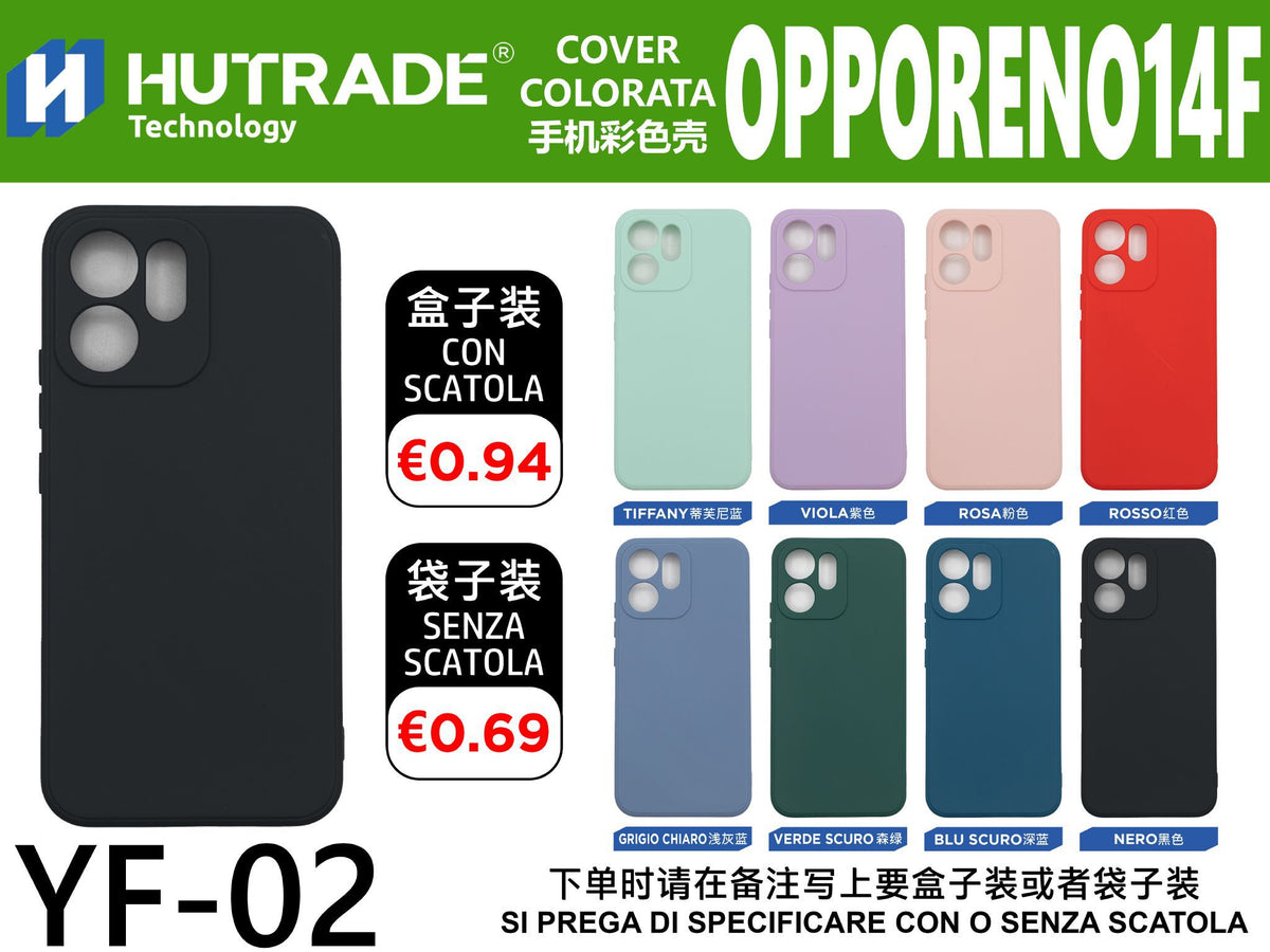 COVER COLORATA TPU OPPO RENO 14F – YF02 006972