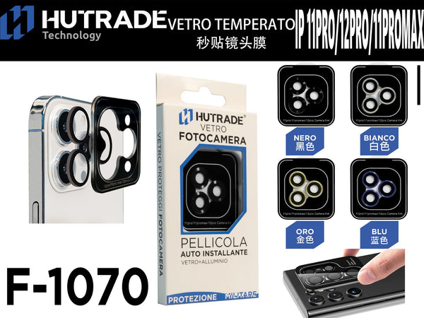 PELLICOLA DI VETRO PER FOTOCAMERA IP11 PRO//IP12 PRO/IP11PROMAX