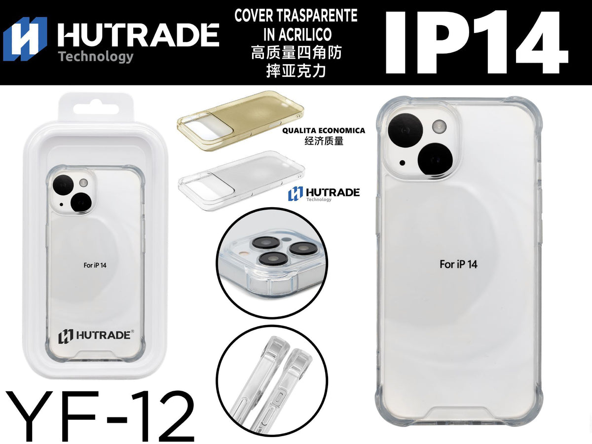 COVER TRASPARENTE BORDO ANTIURTO IP14 – YF12 680002