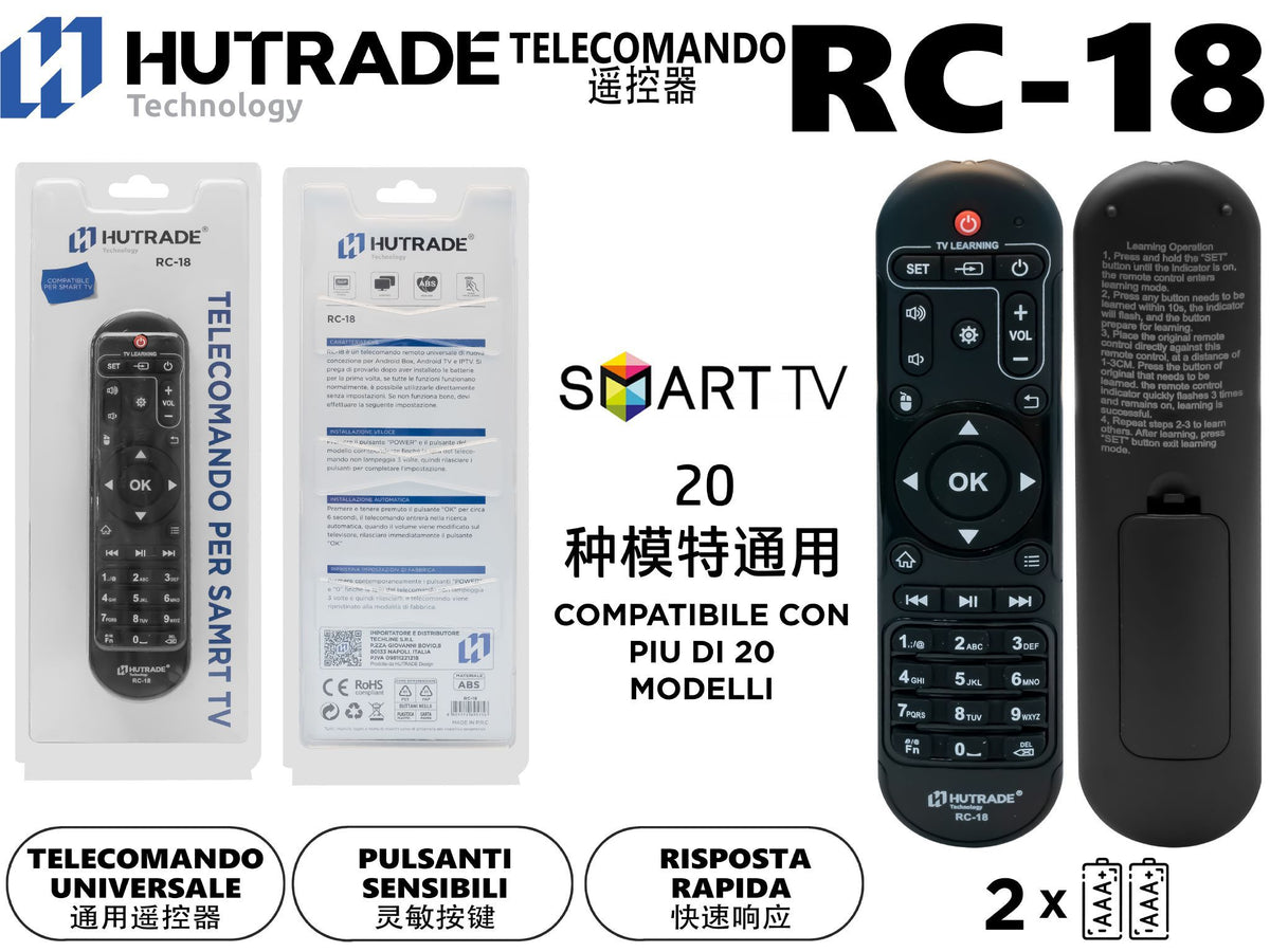 Telecomando universale Android Smart RC-18