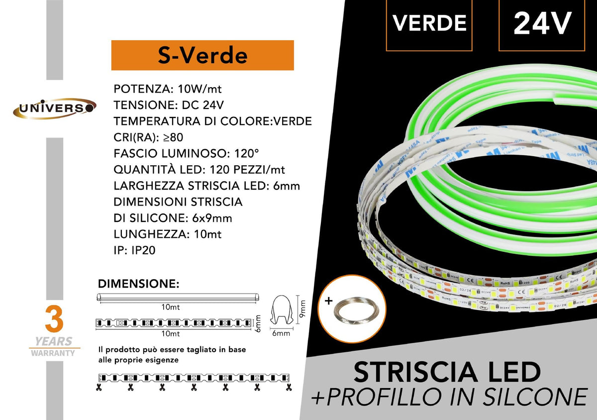 Striscia LED – S-VERDE