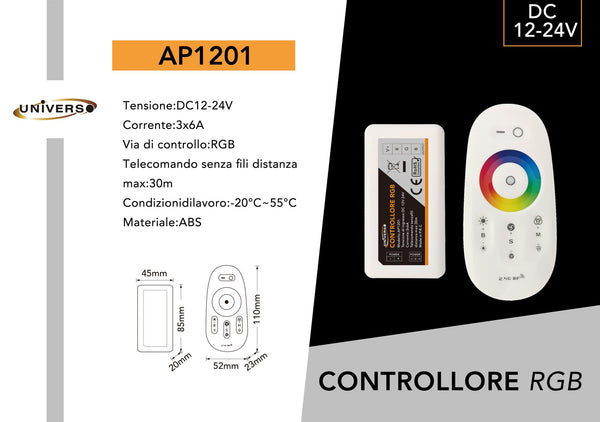 Controller per strisce LED – AP1201