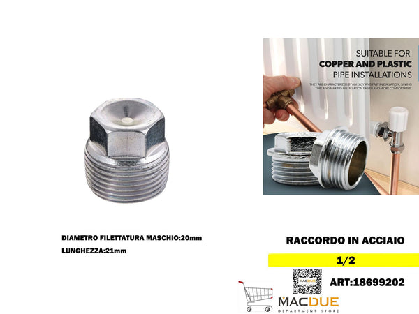 Raccordo in Acciaio