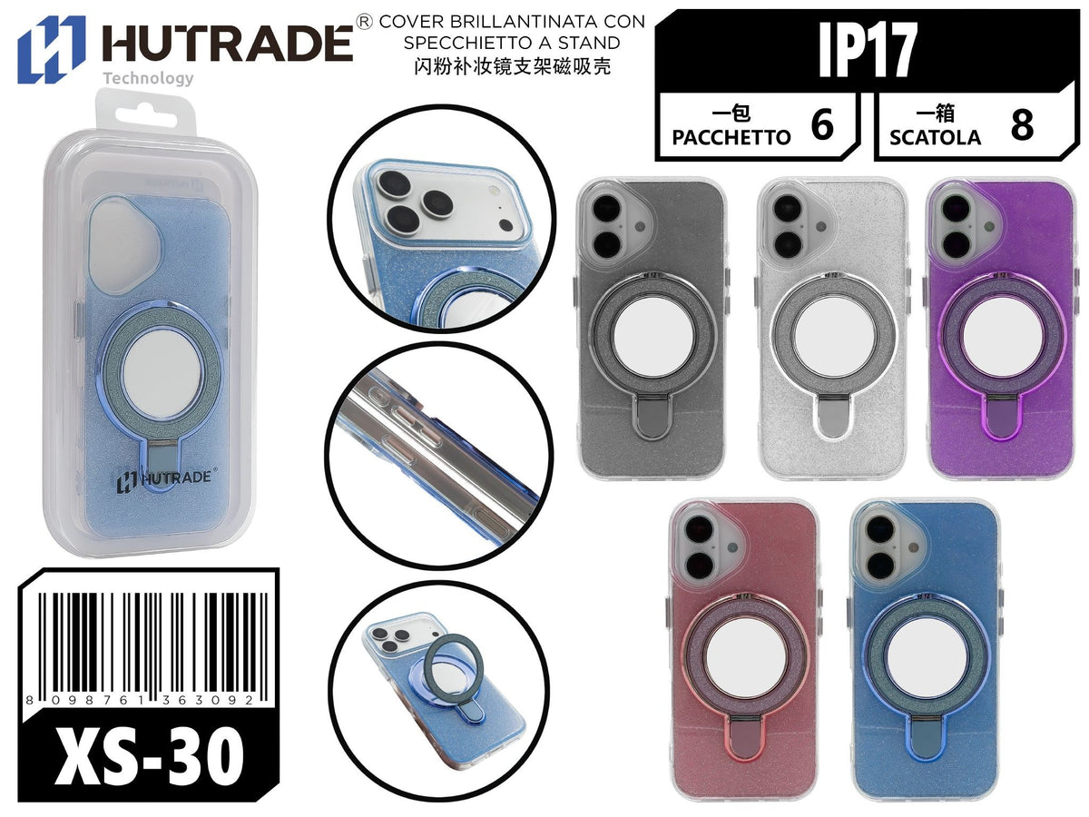 XS-30 COVER BRILLANTINATA CON SPECCHIETTO A STAND IP17