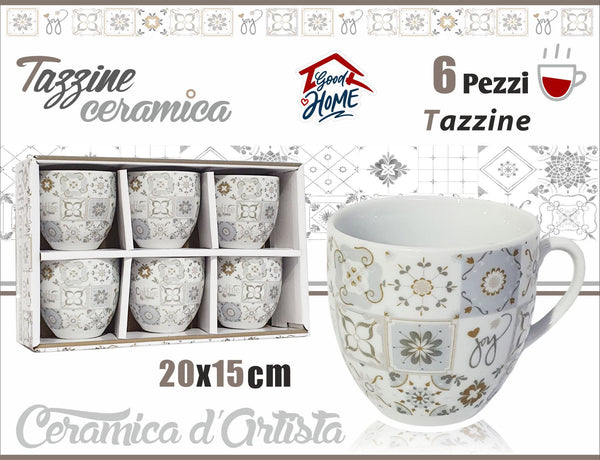 6 tazzine costiera