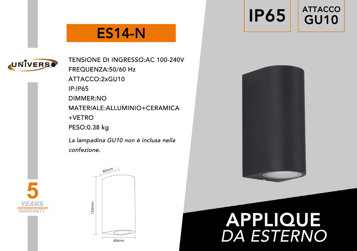Applique da esterno – ES14-N