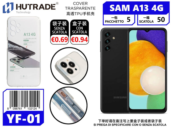 COVER TRASPARENTE A13 4G – YF01 011550