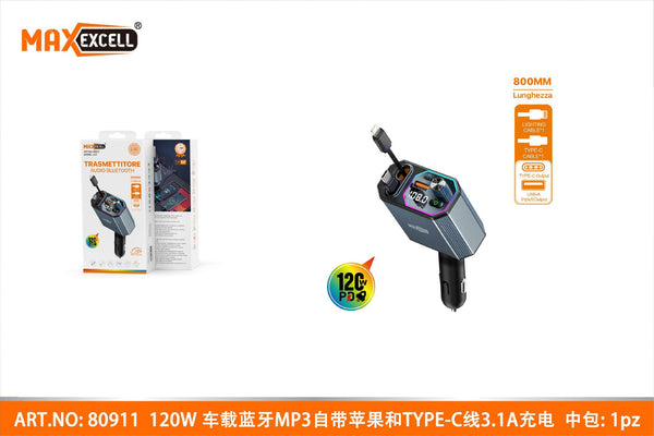 Trasmettitore audio Bluetooth da auto
