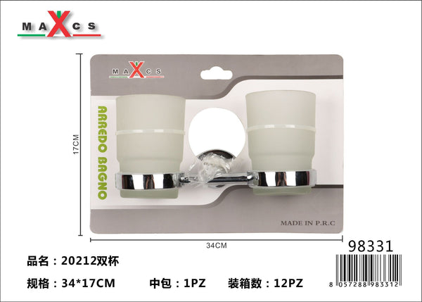 Bicchieri e supporti bagno – art. 98331