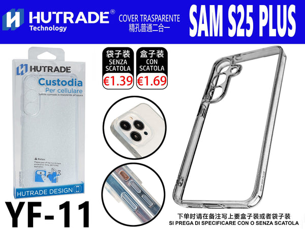 COVER TRASPARENTE TPU SAM S25 PLUS – YF11 666034
