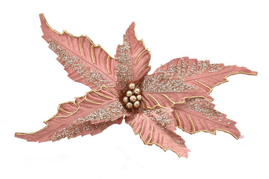 FIORE C/CLIP W1-2140 BU-CH-5 D.50 cm ROSA ANT