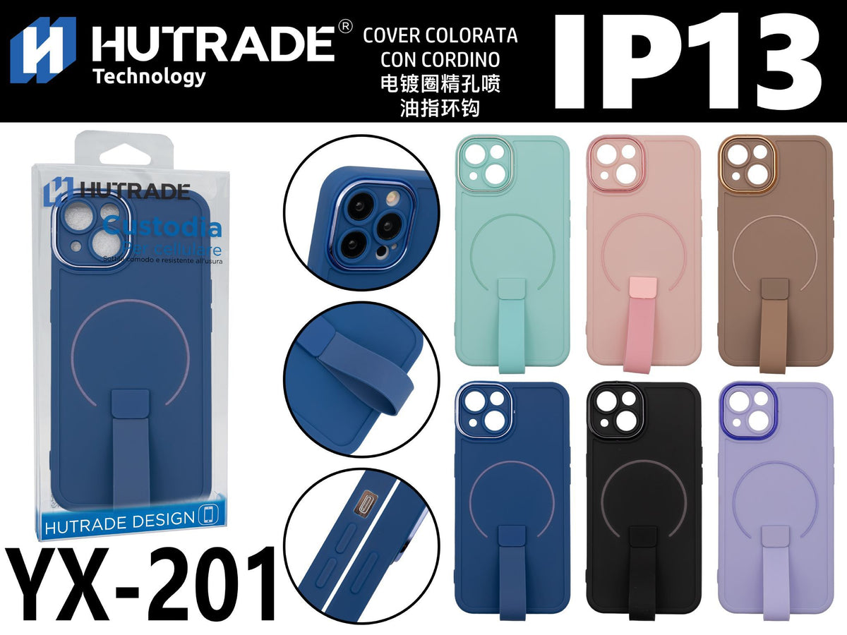YX-201 COVER COLORATA CON LACCIOSTAND IP13
