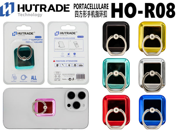 HO-R08 SUPPORTO ANELLO QUADRATO PER CELLUALRE