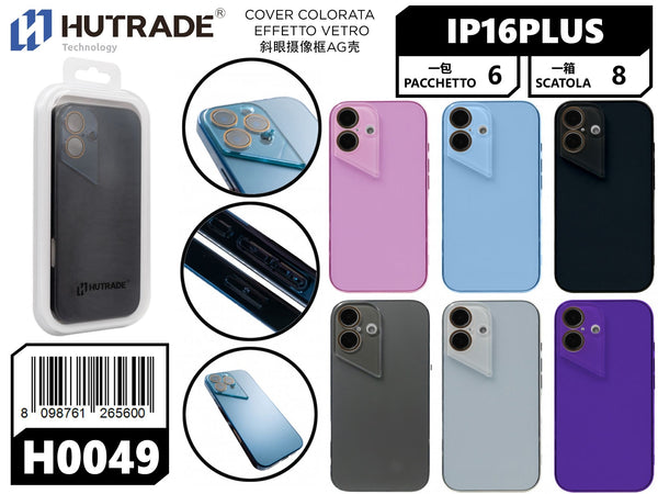 COVER COLORATA EFFETTO VETRO IP16PLUS – H0049 502310