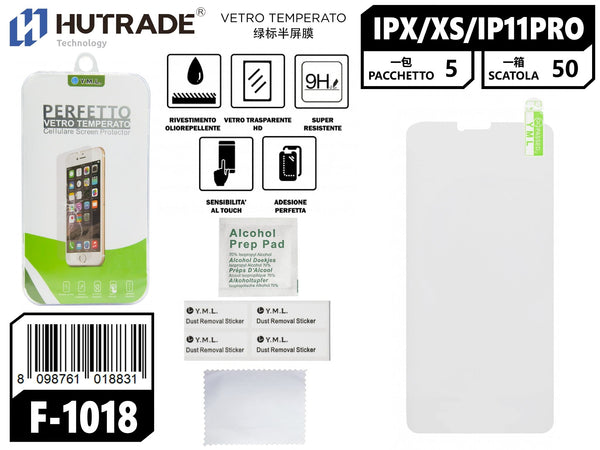 PELLICOLA DI VETRO IPX/XS/IP11PRO – F1018 550056